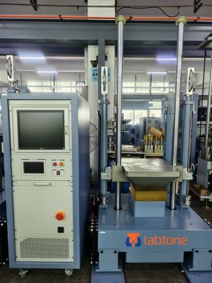 Ürünün dayanıklılığını ve dış streslere dirençini değerlendirmek için anlık enerji değişimini içeren şok testi sistemi