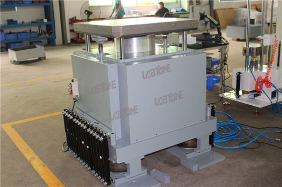 100KG Yük Kapasiteli Yüksek Hızlı Pnömatik Şok Test Cihazı, 500 X 700Mm Tabla İle, 200g'ye Kadar İvmelenme
