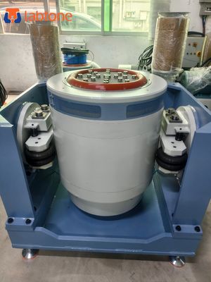 IEC60068-2-27 200'e Uygun Ürünlerin Testi için Sarsıcı Güç Amplifikatörü Soğutma Üfleyici ve Kontrol Sistemli Titreşim Test Sistemi