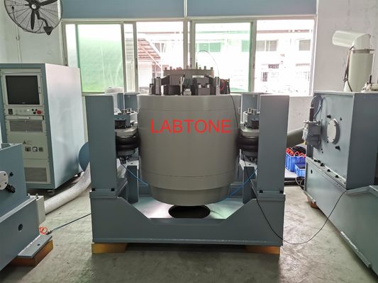 Otomobil Testleri için 5000 kg.f Zirve Sinüs Gücü 100G Maksimi Hızlandırma ve XYZ Eksen titreşimleri ile Elektrodinamik titreşim salkım sistemi